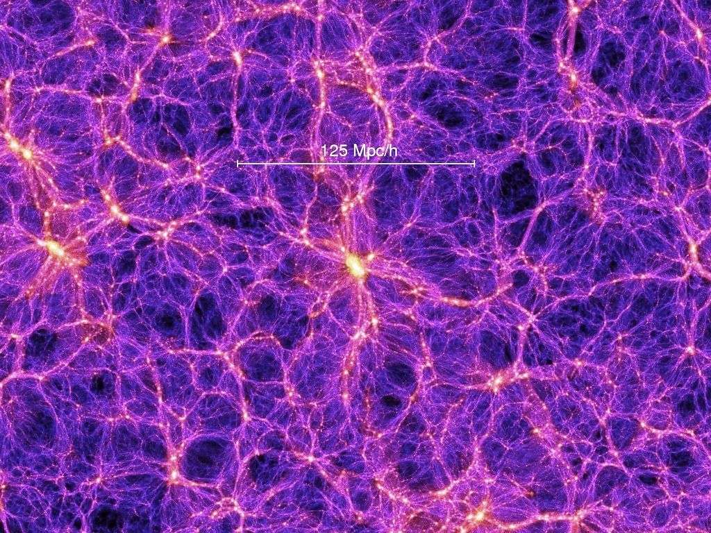 amas de galaxies prière violet système neuronal