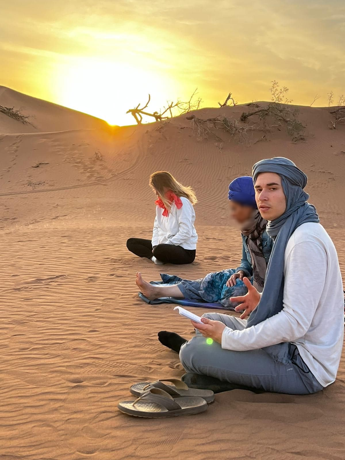 retraite spirituelle dans le désert marocain